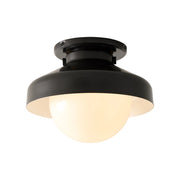 Hanton metal shade ceiling light - Modern flush mount for bedroom
